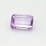 Amethyst Emerald Cut C 2.21 Carats Gemstone