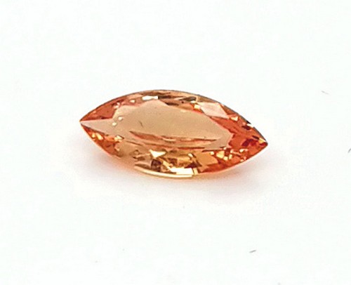 0.67ct Marquise Cut Orange Sapphire Gemstones