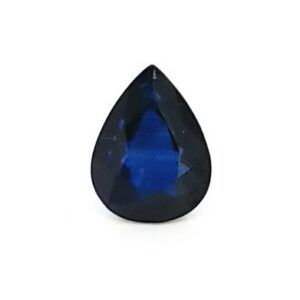 1.21 ct Pear Shaped Blue Sapphire