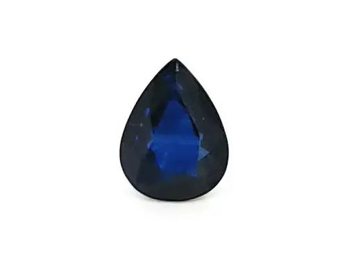 1.21 ct Pear Shaped Blue Sapphire