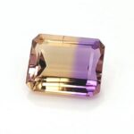 Ametrine Emerald Cut 3.30 Ct Gemstone