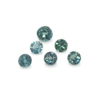 1.48 ct Round Montana Sapphires