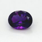 Amethyst Oval Cut Ov 1.56 Carats Gemstones