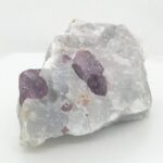 Purple Spinel in Matrix white gem stone