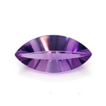 Amethyst 4.71 carrot double mirror cut gem