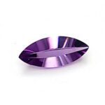 An Oval Shaped Marquise Double Mirror Cut Gem