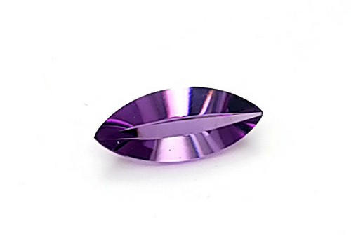 An Oval Shaped Marquise Double Mirror Cut Gem