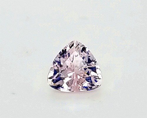 3.44 carats Triangular cut kunzite gem stone