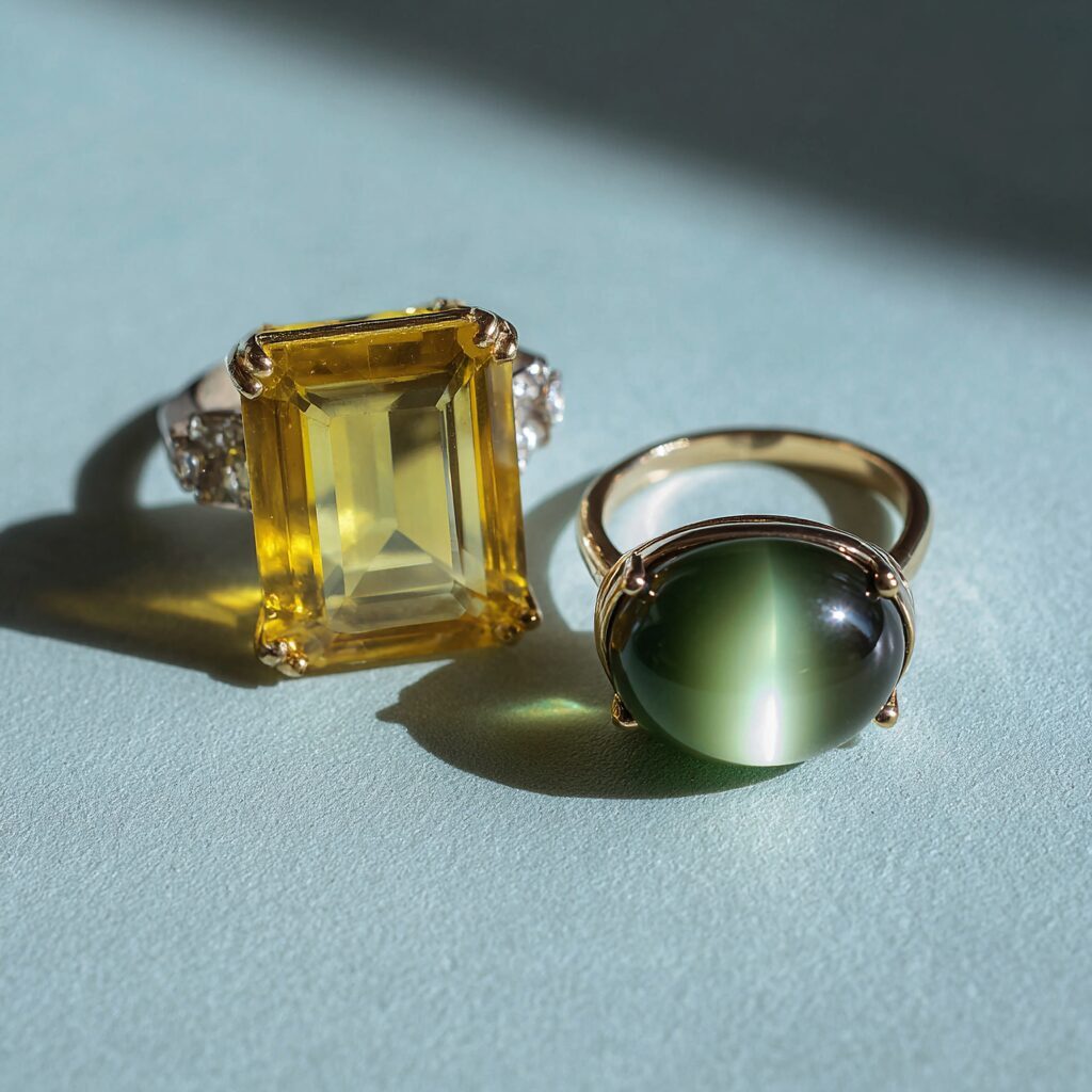 Chrysoberyl vs Cat’s-Eye